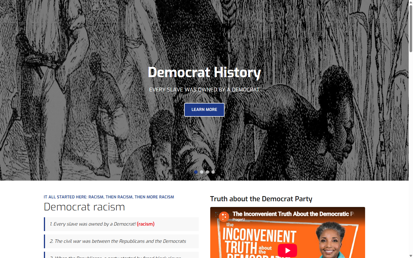 DemHistory landing on the RedWave app